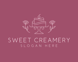 Wedding Cake Bakery logo design