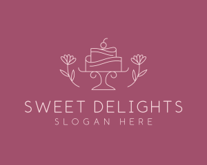 Wedding Cake Bakery logo design