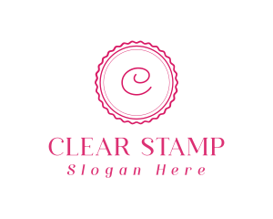 Feminine Stylish Stamp logo design