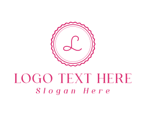 Feminine Stylish Stamp Logo