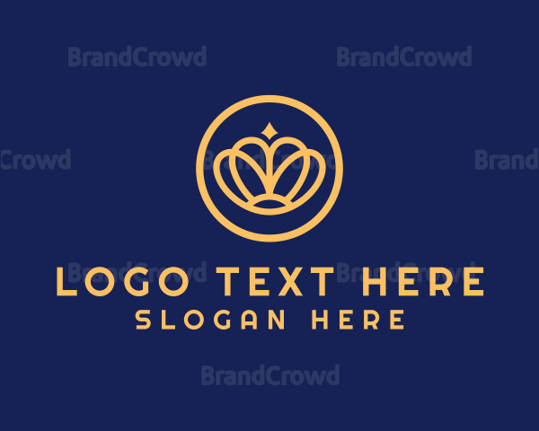 Simple Luxury Crown Logo