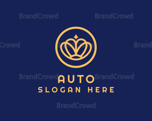 Simple Luxury Crown Logo