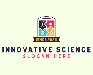 Science - Education Science Academy logo design