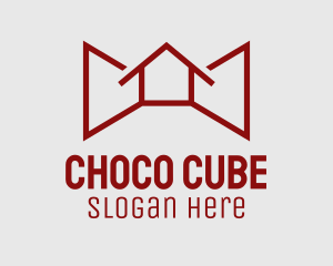 Bow Tie - Red House Bow Tie logo design