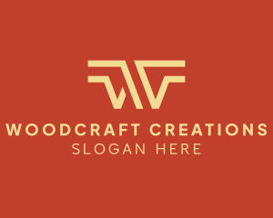 Stripe Line Wing Business logo design