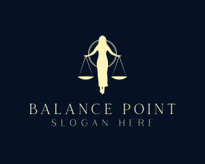 Equilibrium - Female Scale Law Firm logo design