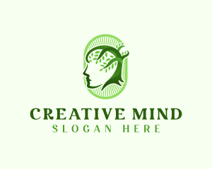 Mind Person Tree logo design