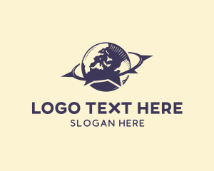 Navigation - Earth Globe Navigation logo design