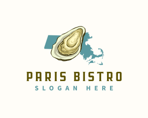 Massachusetts Oyster Seafood logo design