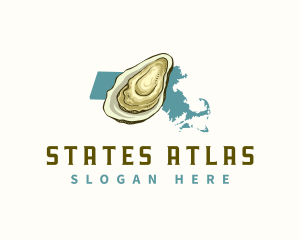 Massachusetts Oyster Seafood logo design