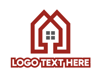 Abstract House Square Logo Brandcrowd Logo Maker