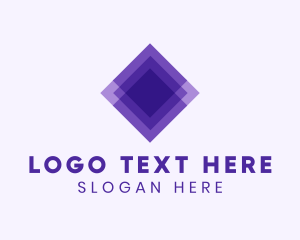 Coworking Space - Purple Media Agency logo design