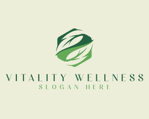 Leaf Herbal Wellness logo design