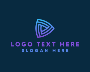 Youtube Vlogger - Digital Media Symbol logo design