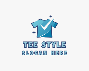 Clean Laundry Tee Shirt logo design