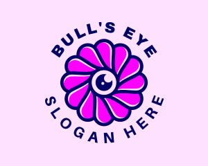 Eye Flower Ophthalmology logo design