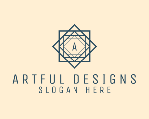 Diamond Tile Architecture logo design