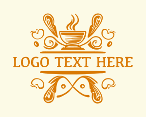 Cafeteria - Cafeteria Dining Bowl logo design
