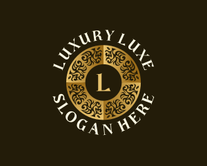 Luxury Decorative Crest logo design