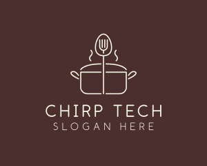 Minimalist Cooking Pot  logo design