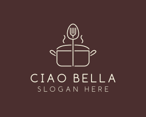 Minimalist Cooking Pot  logo design