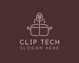 Minimalist Cooking Pot  logo design