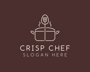 Minimalist Cooking Pot  logo design