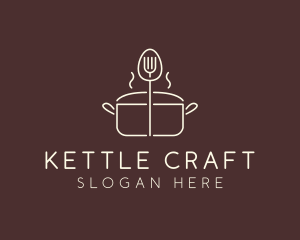 Minimalist Cooking Pot  logo design