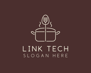 Minimalist Cooking Pot  logo design