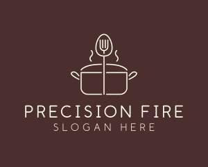 Minimalist Cooking Pot  logo design