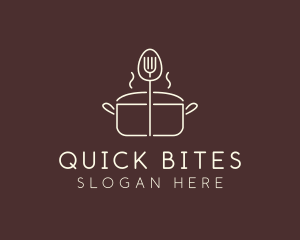 Minimalist Cooking Pot  logo design