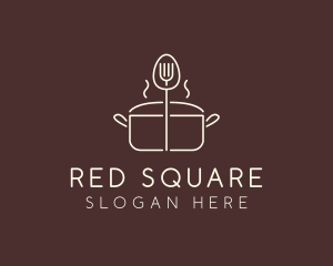 Minimalist Cooking Pot  logo design