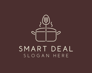 Minimalist Cooking Pot  logo design