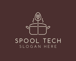 Minimalist Cooking Pot  logo design