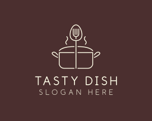 Minimalist Cooking Pot  logo design