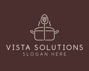 Minimalist Cooking Pot  logo design