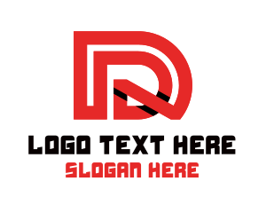 Letter D - Modern Automotive Letter D logo design