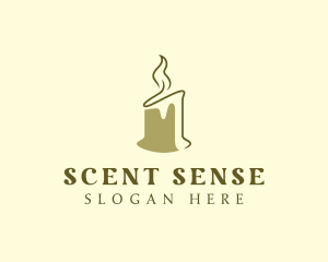 Scented Candle Light logo design