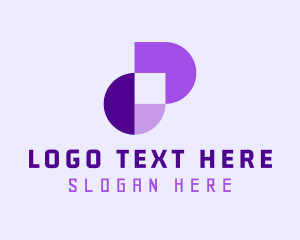 Tech - Geometric Tech Startup logo design