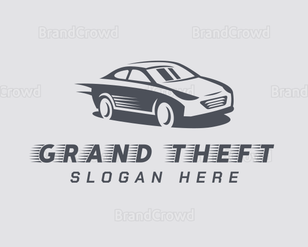 Fast Sedan Vehicle Logo