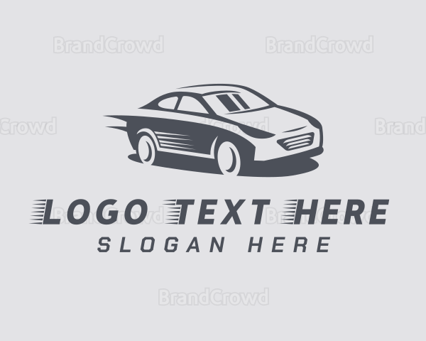 Fast Sedan Vehicle Logo