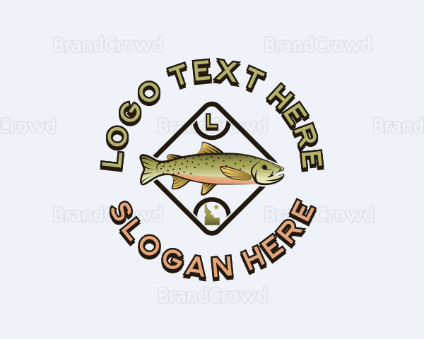 Idaho Cutthroat Trout Logo