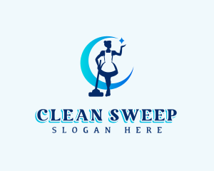 Vacuum - Maid Sanitation Vacuum logo design