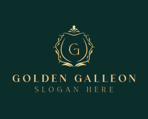 Golden Fashion Boutique logo design