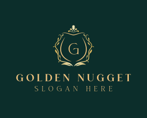 Golden Fashion Boutique logo design