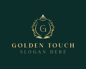 Golden Fashion Boutique logo design