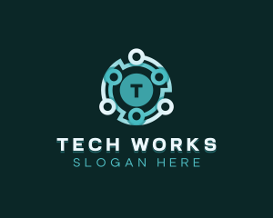 Circuit Tech Software logo design