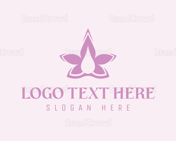 Flower Lavender Oil Logo