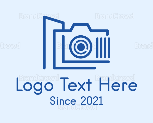 Camera Building Photographer Logo