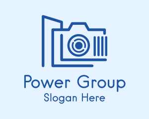 Camera Building Photographer Logo